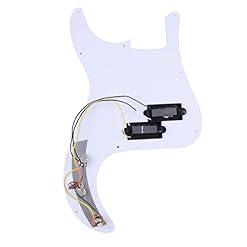 KESHUO PB P Bass Préwired Pick Guard Chargé avec Ramassage pour 4 Cordes P Bass Black Crimson Perle Pickguard pré-câblé… - Les Beatles, Paul McCartney, John Lennon, RIngo Starr, George Harrison KESHUO PB P Bass Préwired Pick Guard Chargé avec Ramassage pour 4 Cordes P Bass Black Crimson Perle Pickguard pré-câblé… – Image 4