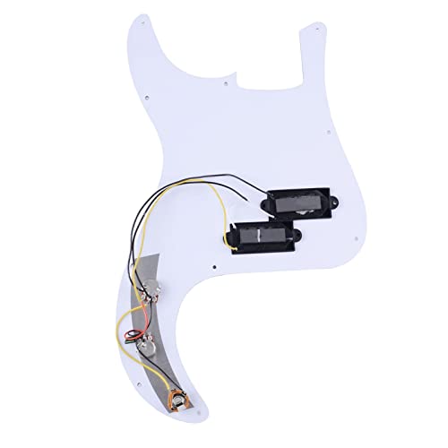 KESHUO PB P Bass Préwired Pick Guard Chargé avec Ramassage pour 4 Cordes P Bass Black Crimson Perle Pickguard pré-câblé… - Les Beatles, Paul McCartney, John Lennon, RIngo Starr, George Harrison KESHUO PB P Bass Préwired Pick Guard Chargé avec Ramassage pour 4 Cordes P Bass Black Crimson Perle Pickguard pré-câblé… – Image 5