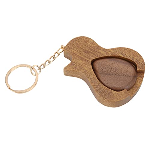 Porte-clés en bois massif fait à la main pour médiators de guitare, boîte de rangement pratique en bois pour sac à main - Les Beatles, Paul McCartney, John Lennon, RIngo Starr, George Harrison Porte-clés en bois massif fait à la main pour médiators de guitare, boîte de rangement pratique en bois pour sac à main – Image 8