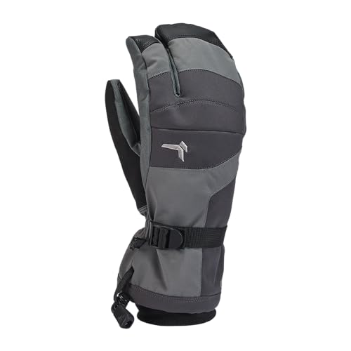 KOMBI Men's Skiers and Snowboarders, Gunmetal, L