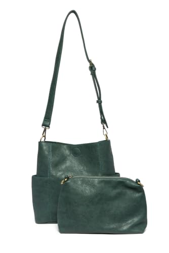 Image of Joy Susan Side-Pocket Bucket Bag: Kayleigh Crossbody