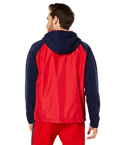 U.S. POLO ASSN. Color-Block Hoodie Engine Red SM2