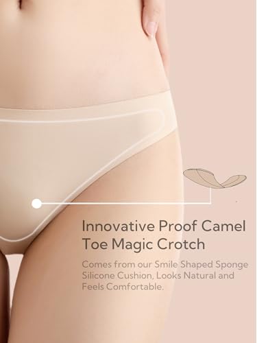 Seamless No Show Concealer Cover Workout Thongs Underwear for Women Panties Hider Underwear for Leggings3