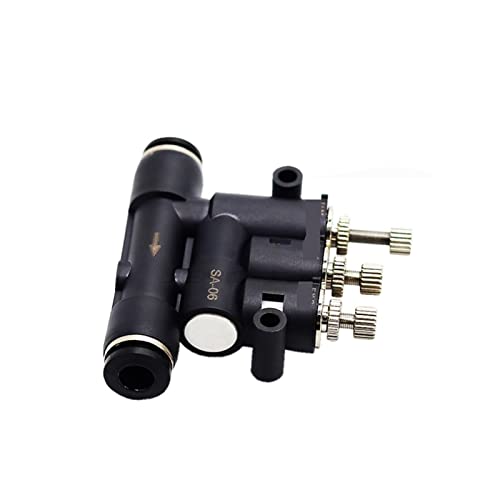 Cilindro neumático regulable SA-06 con amortiguador de aire 5