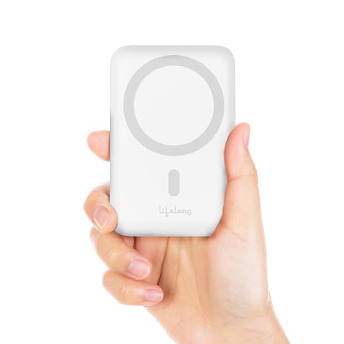 Lifelong Flux 10000mAh Quick Charge 3.0 | Magsafe Power Bank with Type-C PD Output (22.5W) & Input (18W) | Wireless Output 15W | Portable Charger for Mobiles, Earbuds, Wireless, Speakers