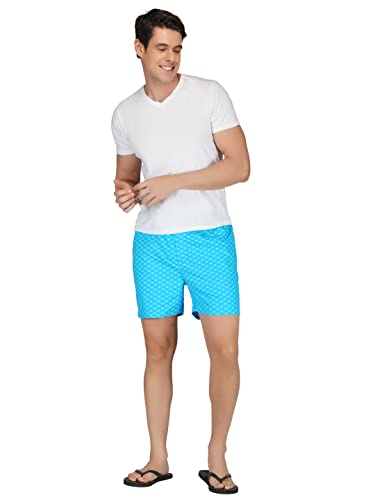 Image of Longies Men's Cotton Printed Regular Boxer Shorts