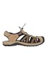Mountain Warehouse Bay Reef Mens Shandals - Synthetic Upper Shoes, Neoprene Lining Sandals, Lightweight, Cushioned Foam Footwear - For Walking, Beach, Travelling Brown Adult Shoe Size 10 #1