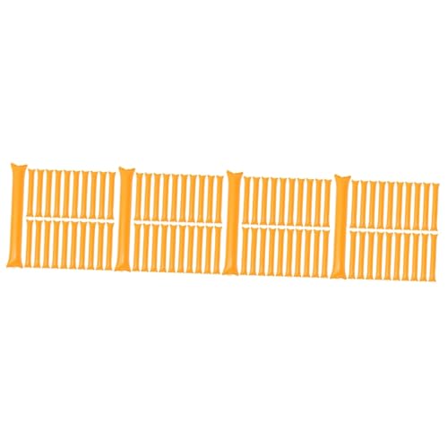 Toddmomy 4 Juegos Palo Inflable Flota Piscina De Fideos Barras Luminosas A Granel Burbuja Accesorios Inflables para Fiestas Inflables De Piscina Cohete Orange Educación Física 40 Uds * 4