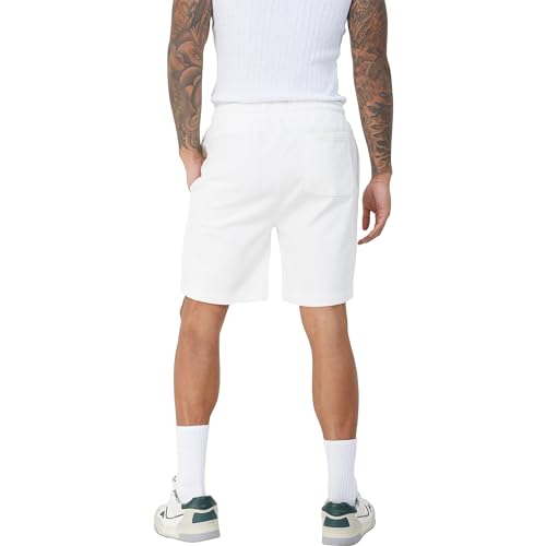 BRAVE SOUL Mens Sweat Comfy Summer Fleece Jersey Baggy Jogging Shorts S-XL - Image 4