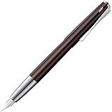 Lamy studio 069 Stylo plume de qualité supérieure en acier inoxydable avec finition laquée brillante et plume en acier poli de calibre M, clip en forme d'hélice, avec cartouche d'encre T 10 bleue