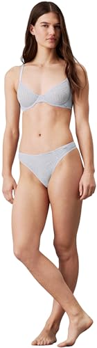 Calvin Klein Damen Demi-Cups BH Unlined mit Bügel, Blau (Plein Air), 90A – Ansicht 4
