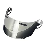 ヘルメットバイザー, RX-7 ヘルメットバイザー RR5 RX-7RV Quamtum-J Astro-IQ Rapide-IR フェイスシールド インナーコーティング UVカット(Silver)