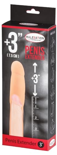 Penis extender Malesation fundas para pene con relieve estimulante