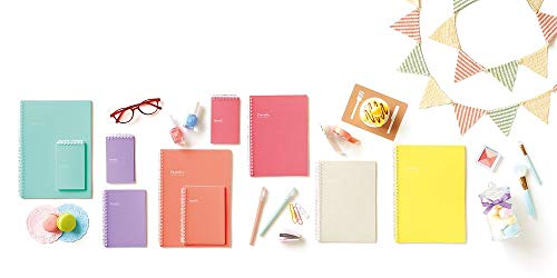 Carnet de notes rechargeable au bureau ou en voyage avec ce journal vert clair