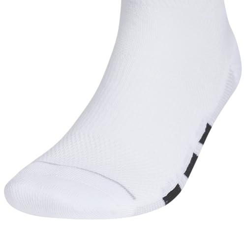 Image of adidas Men's All Day Training Quarter Socks sports performance above the ankle height with cushioning for running (3-Pair)