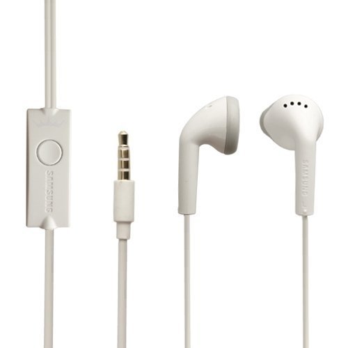 Microfono integrato Auricolare originale EHS61 cuffie cuffiette bianco per Samsung GT-S5830 Galaxy Ace  GT-S5660 Galaxy Gio  Galaxy GT-i9100 S2  Galaxy Note GT-N7000  Galaxy Nexus GT-i9250  Galaxy R GT-i9103  Galaxy GT-i9300 S3  Galaxy S3 mini GT-i8190  Galaxy GT-i9500 S4
