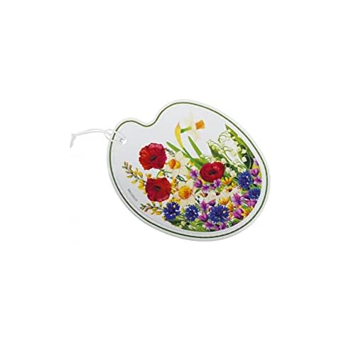 BRANDANI Field Flowers Porcelain Trivet Decoration Cover