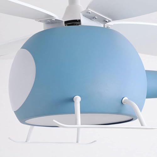 Ventilateur de plafond Inverter LED design hélicoptère avec télécommande