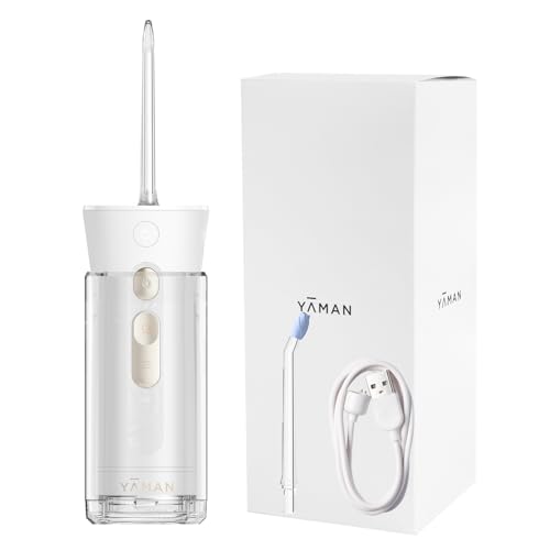 ヤーマン ジェットウォッシャー ジェットフロス ミニ mini 口腔洗浄器 YOI-1000W-1AM ホワイト ステッカー付【Amazon.co.jp限定】（Amazon）
