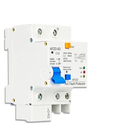 Disjoncteur AFDD-63 50A coupe instantanément l'arc électrique et la fuite