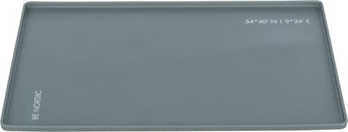 TRIXIE BE Nordic Napfunterlage - grau 48 × 30 cm