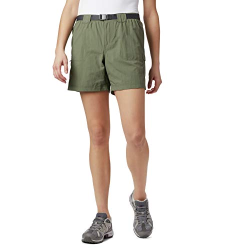 Columbia Women's Sandy River Breathable Cargo Short with UPF 30 Sun Protection, Cypress, X-Large