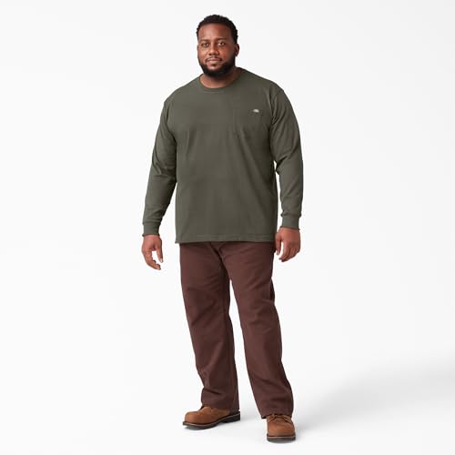 Image of Dickies Men's Big and Tall Long Sleeve Heavyweight Crew Neck