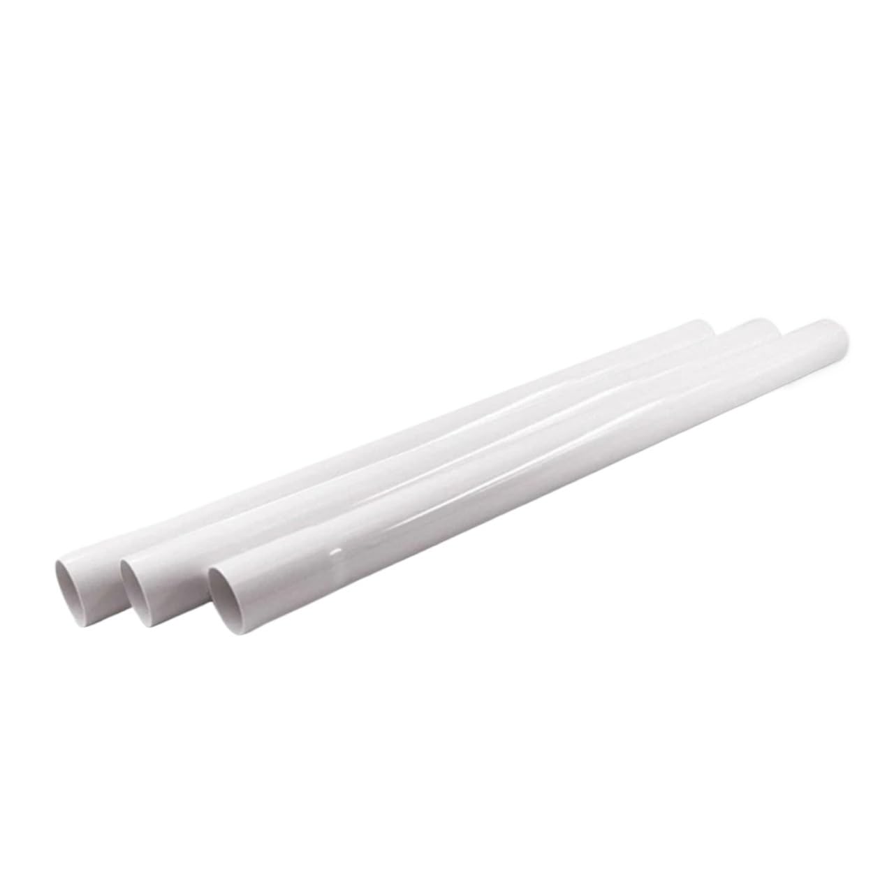 3Pcs Adjustable Extension Pipe 32mm Telescopic Suction Rod Tube Wand Vacuum Cleaner Attachment Accessories Vacuum Cleaner Spare Rod(White)