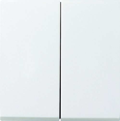 Preisvergleich Produktbild Gira 231503 System55 Aufsatz Seriendimmer reinweiß glänzend