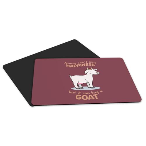 Set de table chèvre rouge dessous caoutchouc 39,5x28,5 cm antidérapant