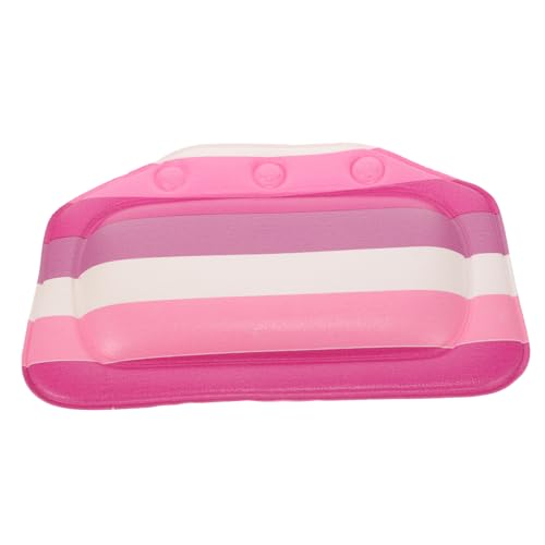 DINHEAROM Bathtub Pillow Neck Support for Bath Relaxing Spa Pillow Comfortable PVC Material Fatigue Relief