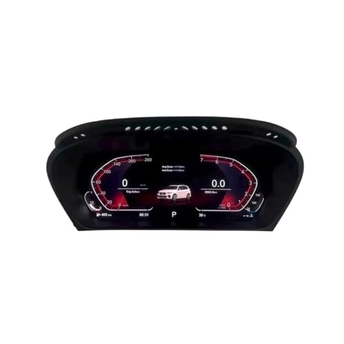 Cuadro de instrumentos digitales y velocímetro LCD compatible con BMW Serie 5 E60 y X6 E71 3