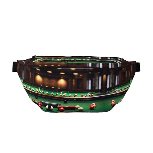 Sac banane de sport billard grand format ceinture réglable mixte