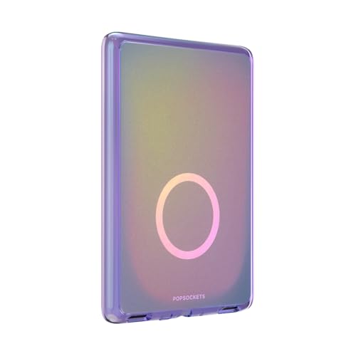Image of PopSockets Kindle Paperwhite 2021 Case (11th Gen, 6.8 inch) & Signature Edition - Slim Protective Cover with Built-in MagSafe-Compatible Ring for MagSafe PopGrip, E-Reader Accessory - Aura