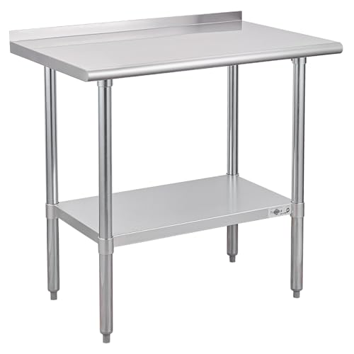 Profeeshaw Stainless Steel Commercial Prep Table 36x24