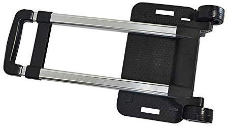 JINKEBIN Trolley. Leichte Shopping Trolley Aluminium-Legierung Zwei-Rad Flachstützrahmen Multi-Speed-Teleskopstange… – Bild 5