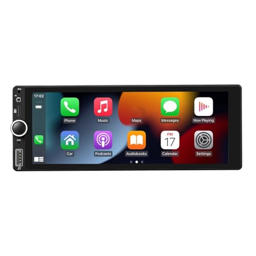 Pantalla portátil de coche de 6,86 pulgadas con Carplay inalámbrico 4