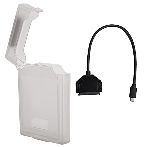 Caja Protectora Adaptador para Disco Duro SATA USB 3.0 2.5" miniatura 1