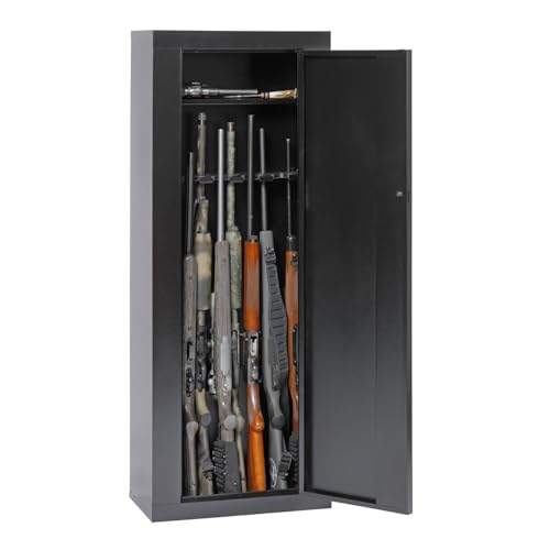Maykoosh Rustic Revival 10 Gun Metal Security Cabinet