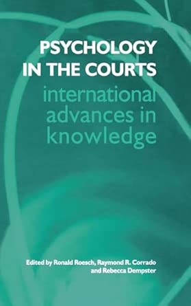 Psychology in the Courts: International Advances in Knowledge book cover