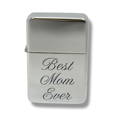 Encendedor Hip Flask Plus Chrome 2.25x1.5x0.5 pulg