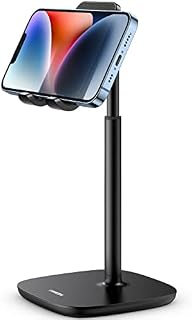 UGREEN Regulowany Uchwyt na Telefon Kompatybilny z iPhone Galaxy Redmi Huawei (Czarny)