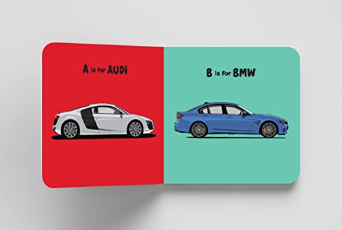 ABCs of Cars: Alphabet for the Future Car Enthusiast - Kids ABC Book for Automobile and Racing Fans, Fun Children's Book & Great Supercar Gift for Parents and Adults By Diaper Book Club