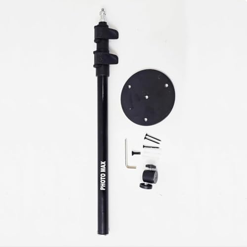 Image of PHOTOMAX Mini Wall Mount Boom Arm Tripod 74cm Wall Ceiling Mount Boom Arm Tripod Desk Mount Table Stand Adjustable Height for Photo Studio Video (CM03 Mini)