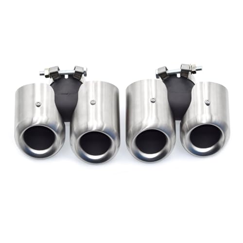 Punta de escape para Land Rover Defender 2020-2025, boquilla Cairn Square Mouth Muffler Black