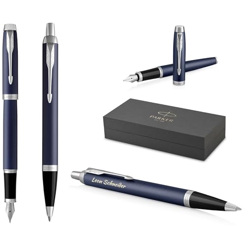 Stylo à bille PARKER personnalisé avec gravure : le cadeau d'anniversaire idéal en boîte
