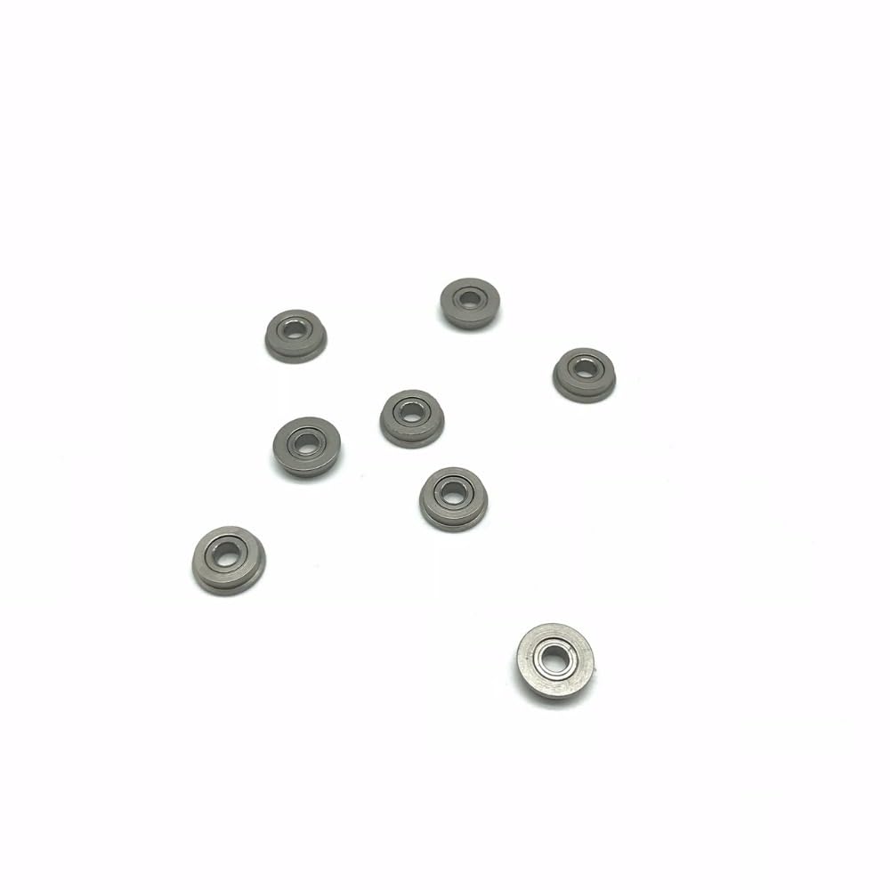 WTEPNQQDI 50Pcs F683ZZ 3x7x3 mm Bearings Deep Groove Ball Bearing High Speed F683