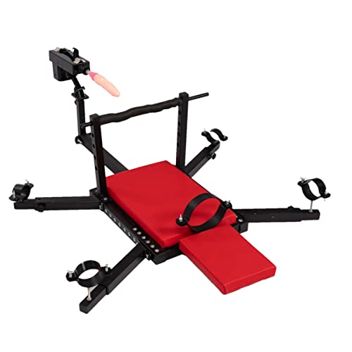 Trainingsgerät SM Gefängnisrahmen Foltergerät Unisex Sklave Extrem Bondage Sex möbel BDSM Bestrafung Sex Maschine Bondage Set mit Handschellen, A
