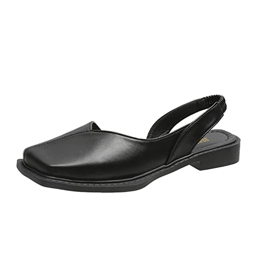 Talon aiguille mesdames mode été couleur unie avec sandales bout ouvert noir 37