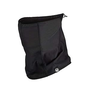 MISSION All Season Cooling Neck Gaiter Ski Mask For Men And Women, UPF 50 (Anthracite Black)